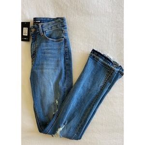 Fashion Nova Slit Jeans